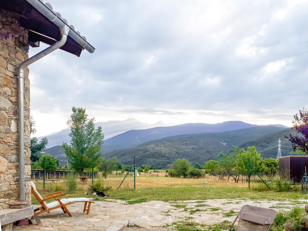 Albergue A'Noguera Castiello de Jaca Eksteriør billede